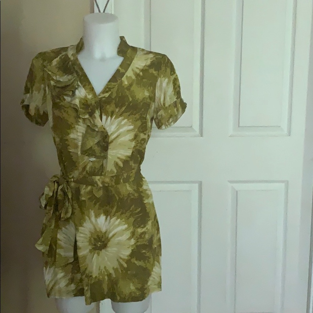 Women’s green blouse